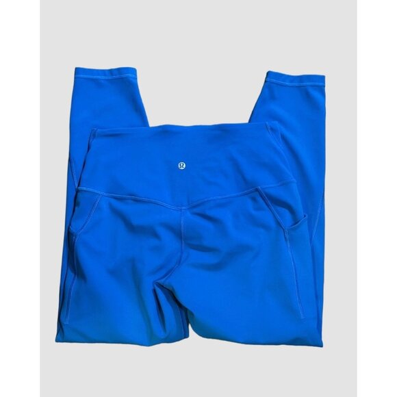 NWOT Lululemon Align High Rise Pant with pockets 25 " Poolside Nulu Size 10 - Picture 2 of 13
